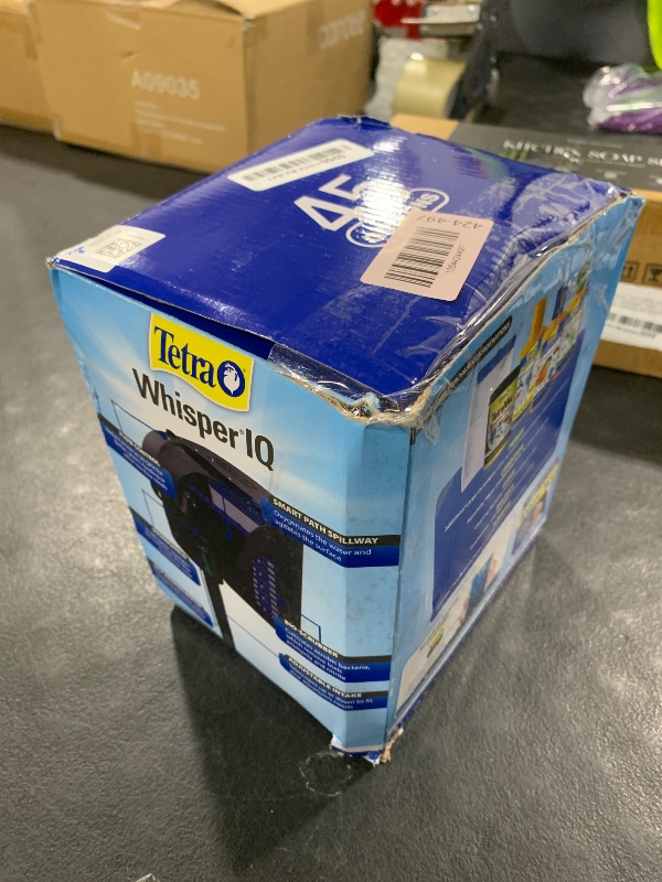 Photo 1 of Tetra Whisper IQ Power Filter 45 Gallons, 215 GPH, With Stay Clean Technology