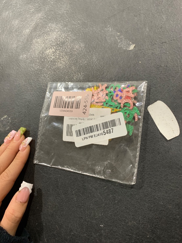 Photo 1 of Back to School Party Confetti/Alphabet Birthday Decorations Confetti 100pcs ABC 123 Party Decorations/Rainbow Party Decorations/Colorful Birthday Decorations
