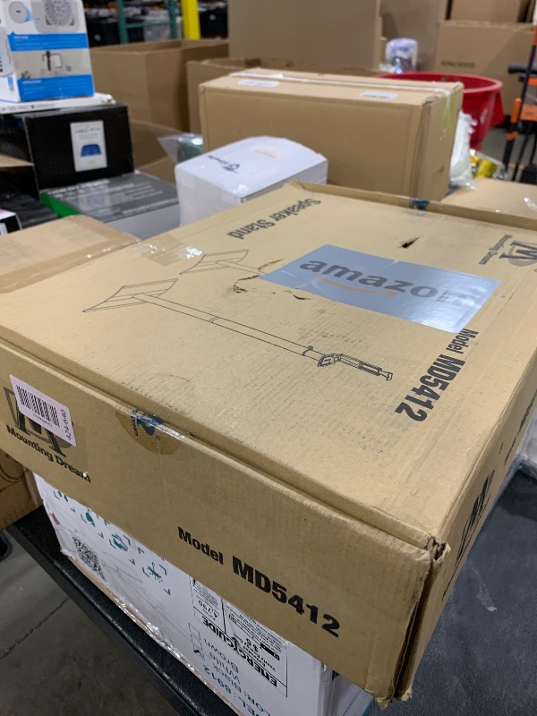 Photo 1 of Mounting Dream Speaker Stands for Sonos Era 100, One, One SL, Play:1, Height Adjustable Up to 42", Set of 2 Surround Sound Speaker Stand with Cable Management, 13.2 LBS Loading MD5412