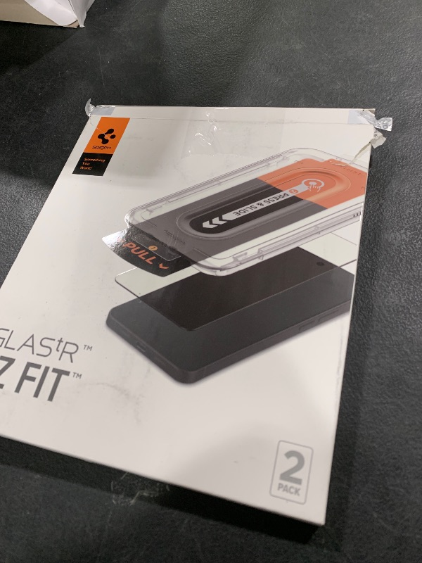 Photo 1 of Spigen Tempered Glass Screen Protector [GlasTR EZ FIT Pro] designed for Galaxy Z Fold 7 [Case Friendly] - 2 Pack