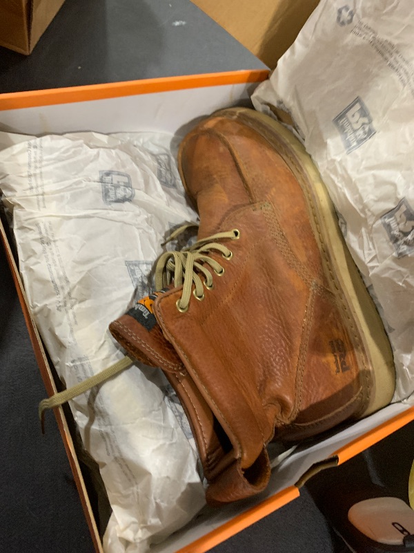Photo 1 of Timberland PRO Men's Pro Wedge 6 Inch Moc Soft Toe Industrial Work Boot, Brown-2024 New, 10