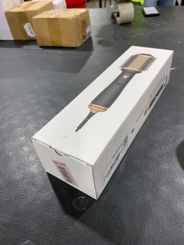 Photo 1 of Lopeie Hair Dryer Brush Blow Dryer Brush in One, 4 in 1 Hair Dryer and Styler Volumizer with Oval Barrel, Professional Salon Hot Air Brush for All Hair Types, Gold