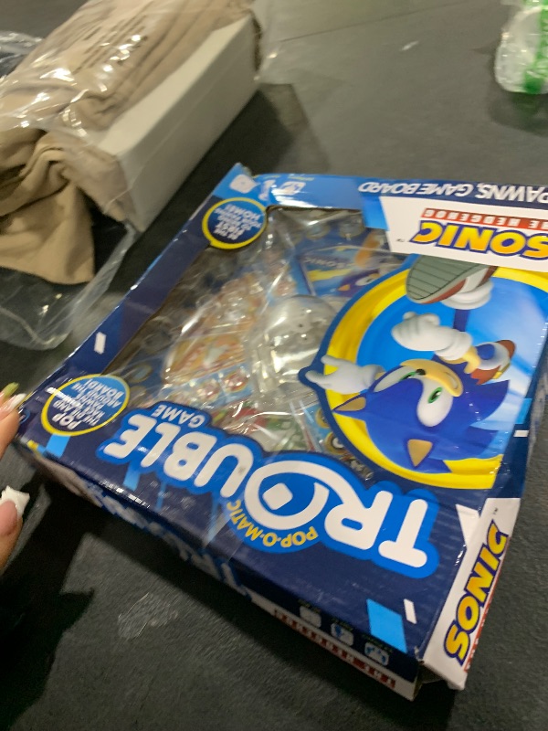 Photo 1 of Sonic the Hedgehog Pop Up Board Game - Bundle with Sonic Board Game for Kids with Pop Up Dice Plus Stickers, More | Sonic the Hedgehog Games for Birthday Party