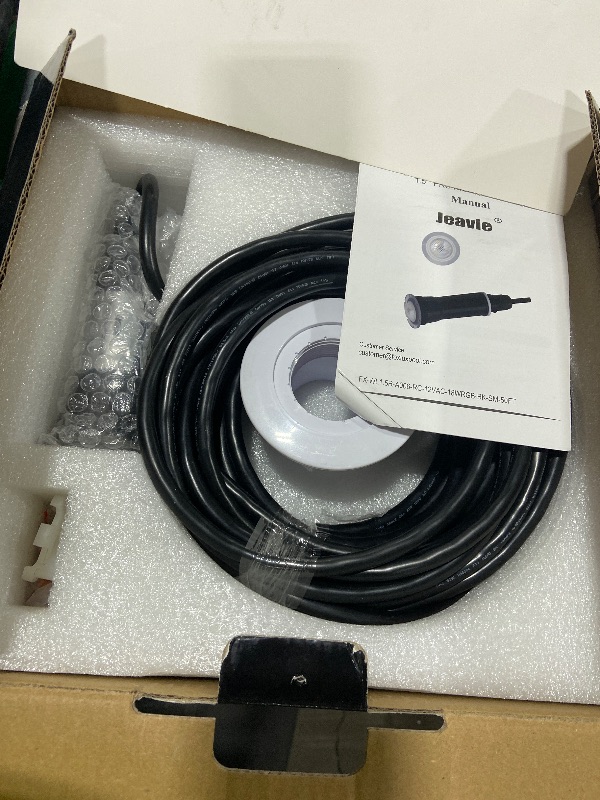 Photo 1 of Jeavle Pool Lights for Inground Pool, Direct Replacement for Pentair GloBrite, 1.5 Inch LED Color Inground Pool & Spa Light, IP68 Waterproof, AC12V, 50 ft Cord