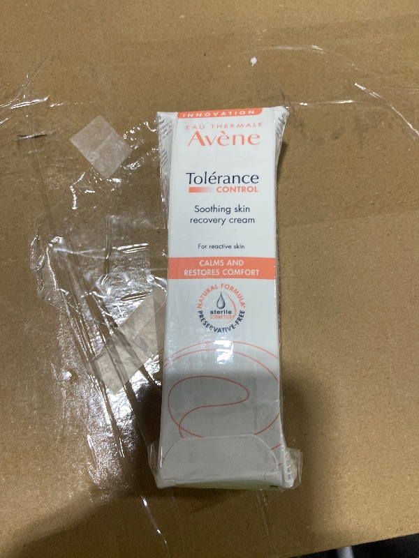 Photo 1 of Avène Tolerance Control Soothing Skin Recovery Cream, for Hypersensitive Dry Skin, Restores Skin Barrier, Calms sensations of skin discomfort, Sterile Pump, Face Moisturizer, Fragrance-Free 1.3 Fl Oz