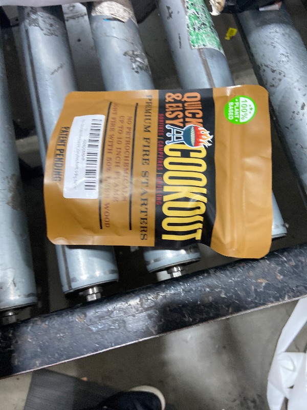 Photo 1 of Get A Fully  Fire in Just 6-8 Minutes with No Kindling! Lights Wet/Frozen Wood | Plant-Based Fuels Only, Ideal for Cooking. One Starter Per Fire/BBQ. for Campfires, Fire Pit, Grilling, Bonfires