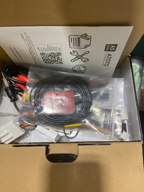 Photo 1 of A5L 2025 Upgrade 7" Double Din Car Stereo with Wireless CarPlay & Android Auto Compatible with Toyota Camry Corolla Car Radio, Wi-Fi/BT Tethering, 24 Band EQ DSP, BT, Mirror Link, 2G+32G, FM/AUX/TF