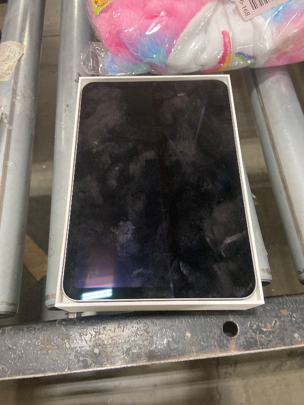 Photo 1 of (parts only)Apple iPad mini (A17 Pro): Apple Intelligence, 8.3-inch Liquid Retina Display, 128GB, Wi-Fi 6E, 12MP Front/12MP Back Camera, Touch ID, All-Day Battery Life — Space Gray