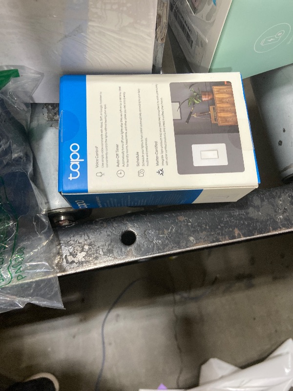 Photo 1 of TP-Link Tapo Matter Smart Light Switch: Voice Control w/Siri, Alexa & Google Assistant | UL Certified | Timer & Schedule | Easy Guided Install | Neutral Wire Required | Single Pole | Tapo S505
