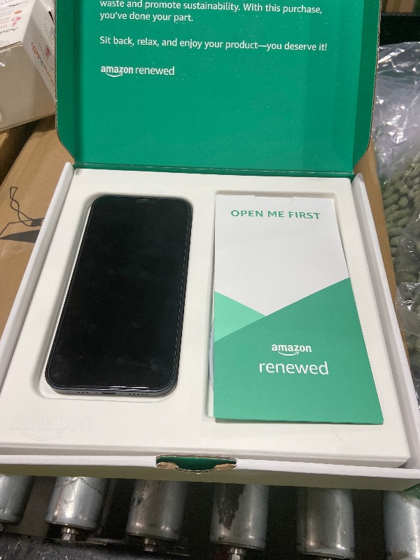Photo 1 of Apple iPhone 12, 128GB, Black - Unlocked (Renewed Premium)