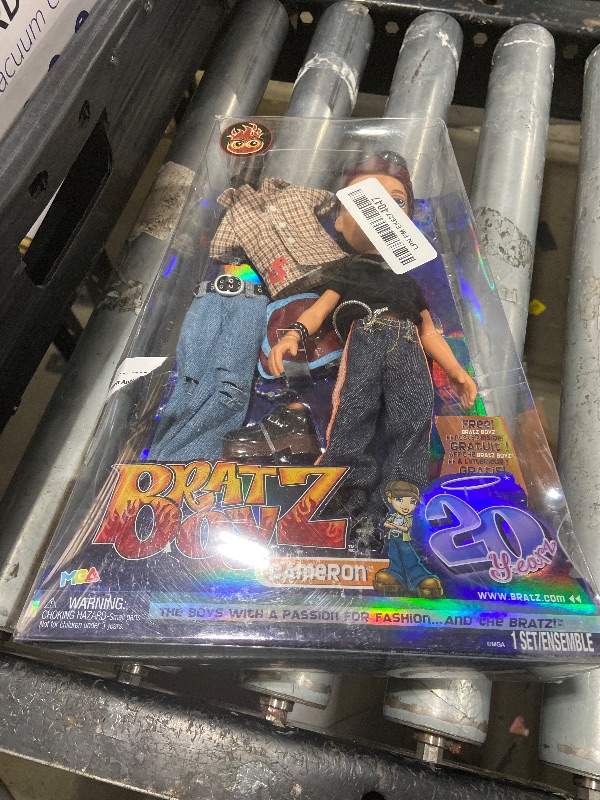 Photo 1 of Bratz 20 Yearz Special Anniversary Edition Original Boy Fashion Cameron with Accessories and Holographic Poster | Collectible Doll | for Collector Adults and Kids of All Ages