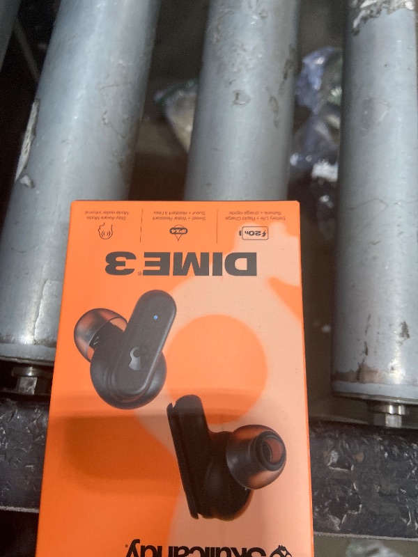 Photo 1 of Skullcandy Dime 3 Wireless Earbuds, Bluetooth Headphones, Noise Isolating Fit, Up to 20 Hours Battery, Microphone for iPhone Android, Easy Carry with Integrated Lanyard - True Black
