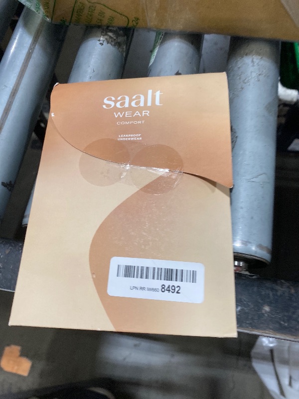 Photo 1 of saalt Comfort Modal Bikini Period Underwear - Regular Absorbency - Keeps You Dry from All Leaks (X-Small, Deep Marine)
