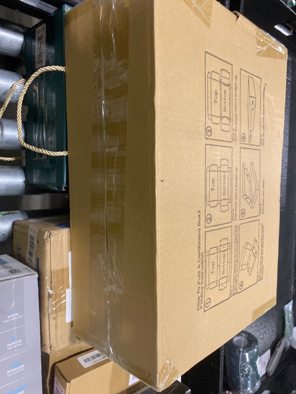 Photo 1 of MEBRUDY 12x9x4 Inches Shipping Boxes Pack of 20, Small Corrugated Cardboard Box for Mailing Packing Literature Mailer