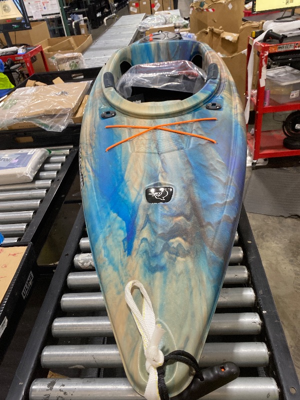 Photo 1 of Pelican Argo 100XR - Premium Sit-in Recreational Kayak - Lightweight one Person Kayak - 10 ft - Cosmos