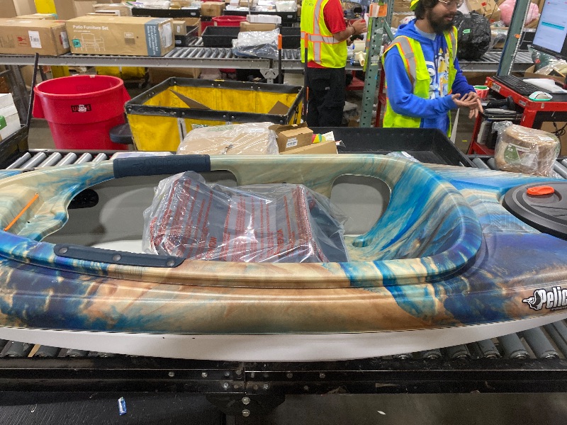 Photo 1 of Pelican Argo 100XR - Premium Sit-in Recreational Kayak - Lightweight one Person Kayak - 10 ft - Cosmos