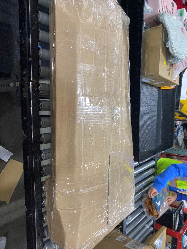 Photo 1 of (PARTS ONLY) Jocoevol Rattan Dresser for Bedroom with 5 Drawers - Wood Boho Chest of Large Drawers with Metal Handle, 41'' Large Storage Bedroom Tall Dresser for Living Room, Enterway, Hallway (Black and Natural)