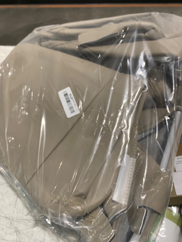 Photo 1 of CARBBIA Driver and Passenger Bottom Seat Cover and Top Lean Back Seat Cover Replacement Compatible with Honda Accord 2003-2007 Tan