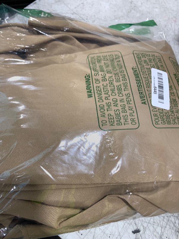 Photo 1 of MASTERCANOPY Patio Umbrella 9 ft Replacement Canopy for 8 Ribs-Khaki Canopy Only