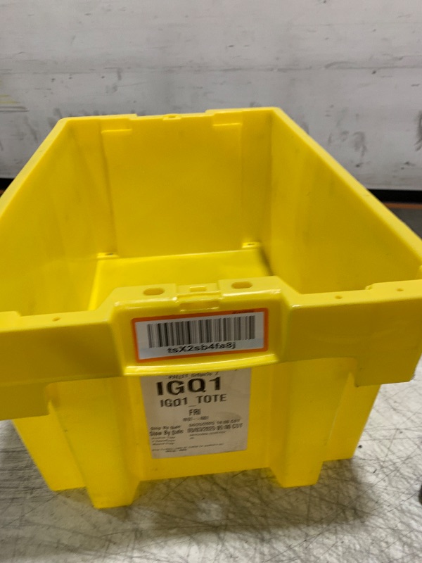 Photo 1 of Yellow tote Tote Without Lid,