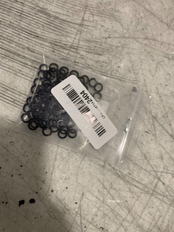 Photo 1 of MewuDecor M5 Lock Washer Spring Lock Washer, Stainless Steel 18-8 (304), Black Finish, 100 PCS