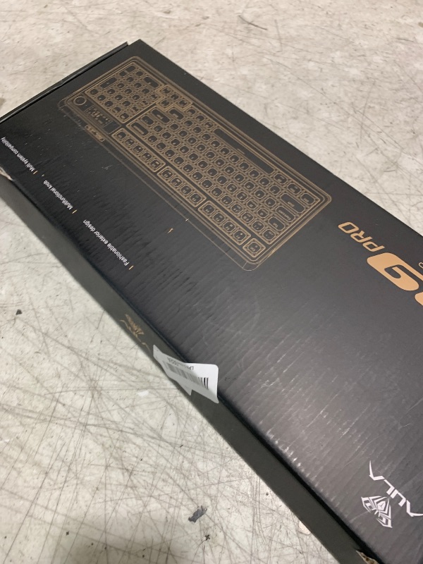 Photo 1 of AULA S99 Pro Gaming Keyboard, Cute Creamy Keyboard with Number Pad Smart Screen, Tri-Mode Bluetooth/2.4G/USB-C Computer Keyboards, Media Knob Custom RGB Backlit Feel for MAC Xbox PC Gamer - Purple