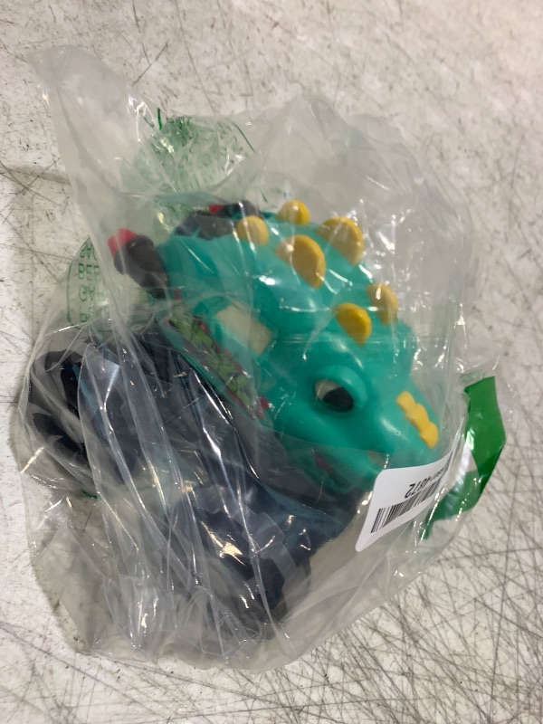 Photo 1 of Intoypad Green Dino Monster Truck – LED Light-Up Press and Go Toy Car for Toddlers Age 2 3 4 5 – Dinosaur Truck with Flashing Wheels and Chomping Mouth for Boys and Girls