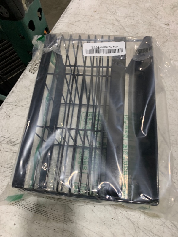 Photo 1 of IWNTWY Utensil Holder, Upgrade Stainless Steel Utensil Drying Rack with Automatic Drain Tray for Kitchen Counter, Silverware Cutlery Organizer for Spoons, Forks, Knifes, Chopsticks (Black)