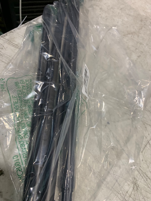 Photo 1 of 4 Pcs Small Tension Rod 16-28 inch Spring Rod, Tension Rod Spring Tension Rod, Small Tension Curtain Rod, Mini Tension Rods for Closet, Cabinets, Cupboard, Drawers, Black