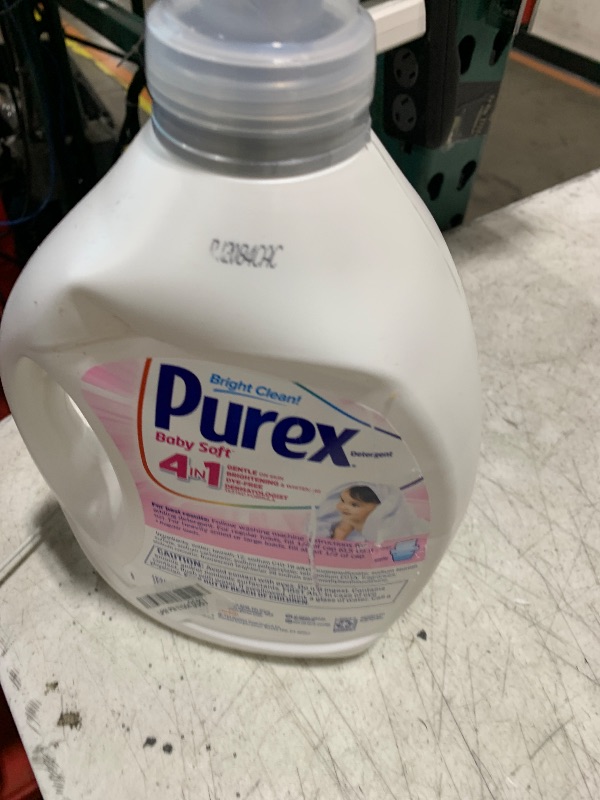 Photo 1 of Purex Liquid Laundry Detergent, Ultra Concentrated, Baby, 82.5 Ounce, 165 Loads