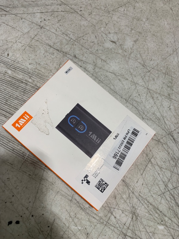 Photo 1 of 1Mii Bluetooth Transmitter Receiver for TV/Airplane to Headphones, Bluetooth 5.3 AUX/RCA Audio Adapter with AptX Adaptive/Low Latency/HD Audio, Dual Link, Wireless Receiver for Home Stereo, Boat, Gym