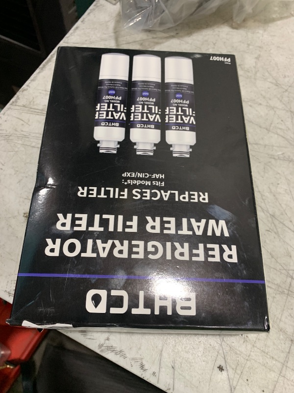 Photo 1 of Water Filter for Samsung Refrigerator RF263BEAESG, RF261BEAESR, RF25HMEDBSR, RF263TEAESR, RS261MDRS/XAA, RH25H5611SR (all AA Included) Model Replacement - 3 PCS
