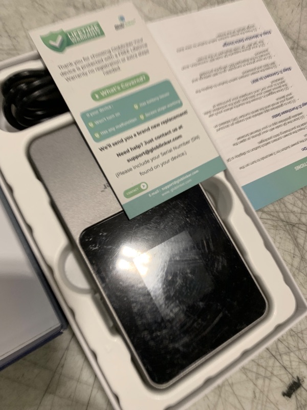 Photo 1 of GlobLinker Cloud Portable WiFi Hotspot for Travel | 4G LTE Mobile Internet (USA &130+ Countries) | No SIM | No Subscription Pay-as-You-Go | Multi-Carrier | Connects 8 Devices