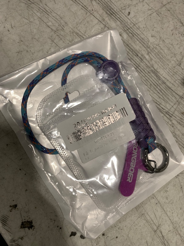 Photo 1 of Rongboer Cell Phone Lanyard - Wrist Strap for Women, Phone Bracelet, Camera Wrist Lanyard, Short Wrist Lanyard for Keys, Keychain Lanyard - Purple Blue