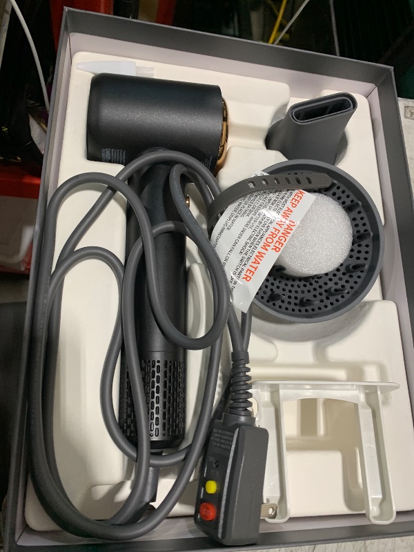 Photo 1 of Tideway Hair Dryer, Blow Dryer with Diffuser High-Speed Plasma Ionic Low Noise for Fast Drying, Travel Hair Dryer for Women and Man, Curly/Wavy & Long/Thick Color-Treated Hair H11
