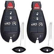 Photo 1 of Remote Key Fob FOBIK Replacement Fits for Dodge Challenger 2008 2009 2010 2011 2012 2013 2014 Charger 2009-2013 Durango 2009-2013 Chrysler 300 IYZ-C01C Keyless Entry Remote Start Control
