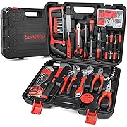 Photo 1 of Sundpey Home Tool Kit 148-Pcs - Household Basic portable Hand Repair Tool Set with Case & Ratcheting Screwdriver & Hex Key & Pliers & Wrench & Voltage Tester & Water Pump Plier for Men Women
