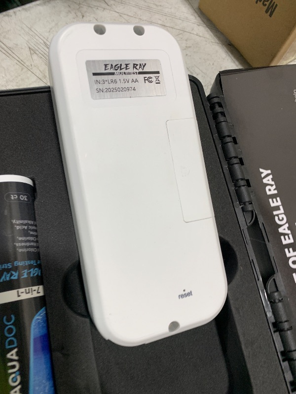 Photo 1 of Digital Water Testing Kit - Digital Hot Tub Water Tester for Pool - Digital Chlorine Tester for Pool by AquaDoc with Water Analyzer and Test Strips