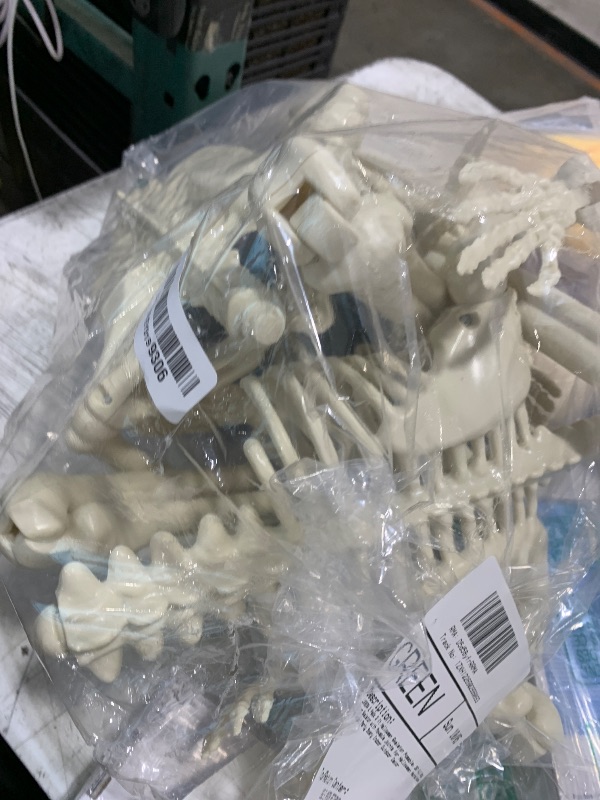 Photo 1 of LUKBERA 2 Pack 3 ft Halloween Skeleton Posable, 36” Full Body Human Skeleton with Movable Joints for Halloween Haunted House Graveyard Party Scary Indoor Outdoor Decor