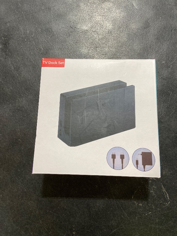 Photo 1 of Dock Station for Switch/Switch OLED, Replacement 3-in-1 TV Dock Set with Original IC Module, AC Charger & High-Speed HDMI Cable for 1080P HD Output & Console Charging?Not Compatible with Switch 2?