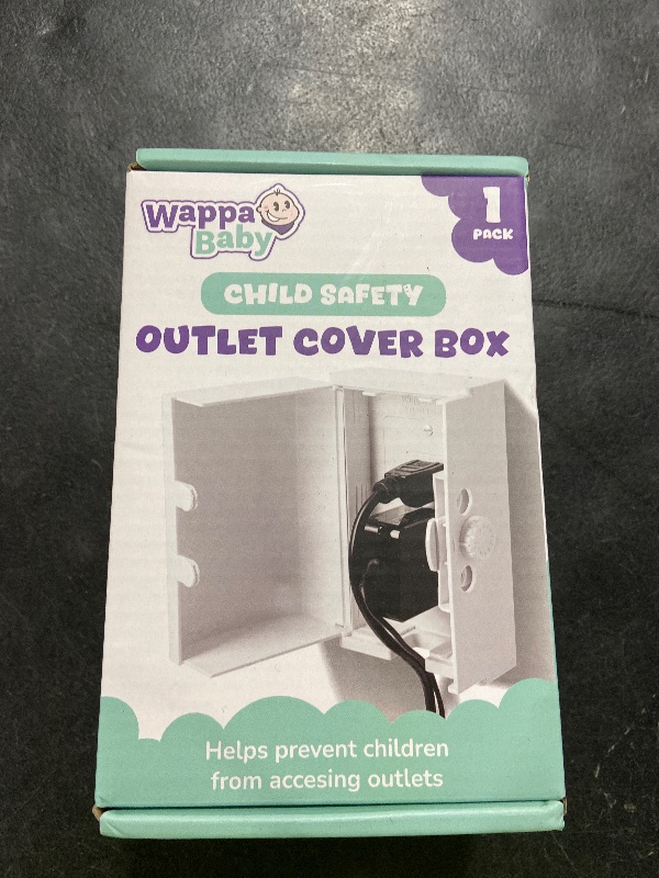 Photo 1 of Outlet Cover BOX Baby Proofing (1-Pack) Patented Dual-Lock for Much Better Toddler Proofing, Easy Operation, Simple 3 Step Install with Included Screws. Provides Extra Space Inside for Plugs,Adapters