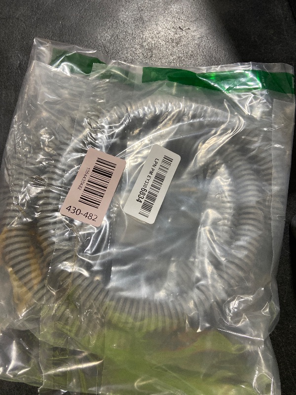 Photo 1 of PevePexe Universal Dishwasher Drain Hose - 6 Ft Corrugated Discharge Hose Flexible Dishwasher Replacement Drain Hose Extension with 2 Clamps,Fit 5/8"-3/4" and 1"