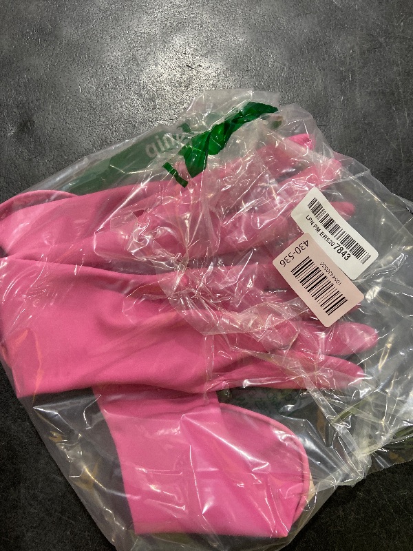 Photo 1 of Kids Reusable Waterproof Rubber Gloves, 100% Latex, Ideal for Cooking, Dishwashing, Cleaning, Painting, Pet Care, Crafts