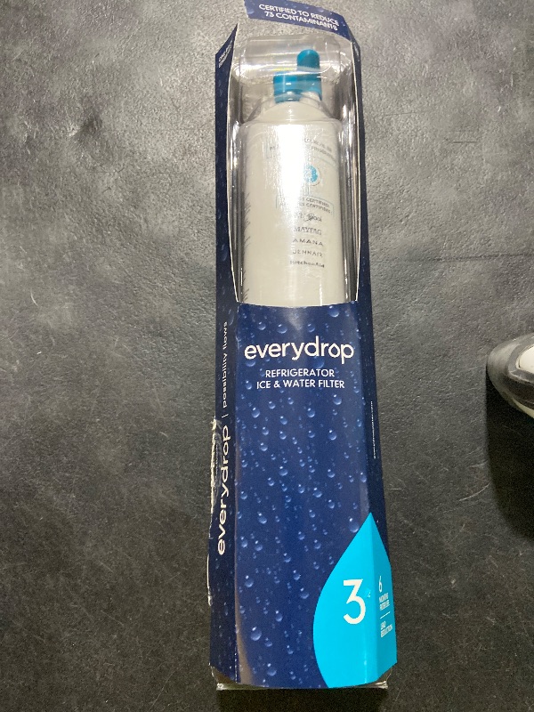 Photo 1 of everydrop® by Whirlpool Ice and Water Refrigerator Filter 3, EDR3RXD1, Single-Pack