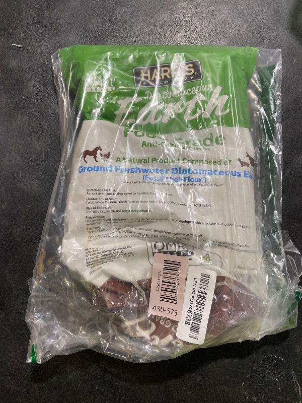 Photo 1 of Harris Diatomaceous Earth Food Grade, 2lb OMRI Listed - Approved for Organic Use