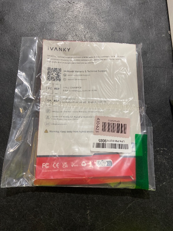 Photo 1 of VESA Certified DisplayPort Cable, iVANKY 6.6ft DP Cable 1.2, [4K@60Hz, 2K@165Hz, 2K@144Hz], High Speed Gold-Plated Display Port to Display Port Cable, for Gaming Monitor, Graphics Card, TV, PC, Laptop