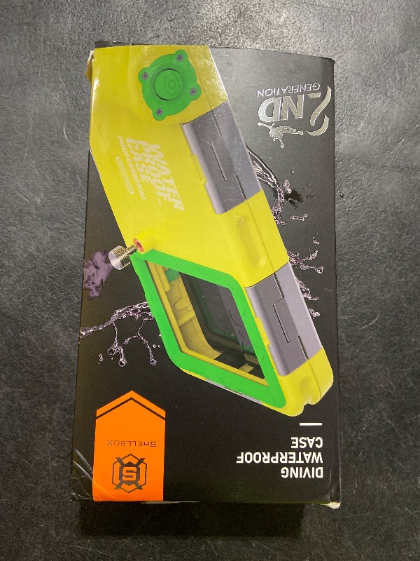 Photo 1 of Xiufavty Underwater Snorkeling Diving Phone Case for iPhone 16/15/14/13/12/11 Pro Max/XR/X Galaxy S24/S23/S22/S21 Professional Universal Waterproof Case for Snorkeling Scuba Dive Photo & Video, Yellow