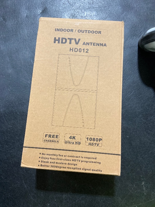 Photo 1 of 2700+ Miles Range Indoor/Outdoor Antenna for Smart TV and All Old TV's,360° Reception Digital TV Antenna for Local Channels-38ft Thick Coax Cable and Amplifier
