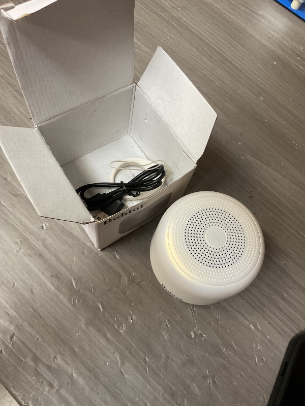 Photo 1 of Bobtot Portable Bluetooth Speakers with Strap Easy to Carry, Wireless IPX5 Waterproof Mini Speaker with Loud Stereo Sound, 20 Hours Playtime, Rechargeable Battery, Built-in Microphone, White
