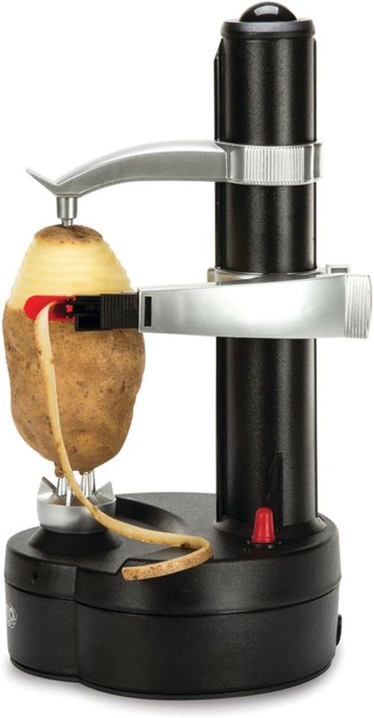 Photo 1 of Rotato Express Electric Peeler - 2 Spare Blades - Safe & Easy to Use - Effortlessly Peels Vegetables and Fruit